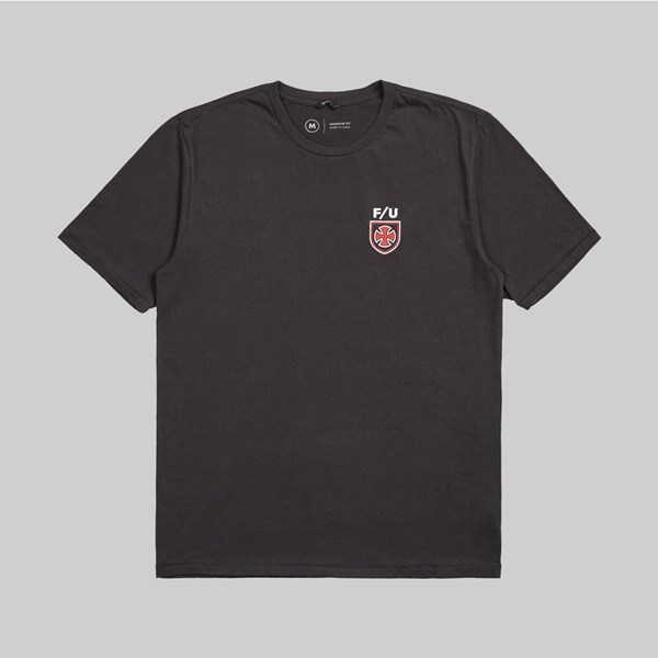 BRIXTON X INDY HEDGE SS T-SHIRT WASHED BLACK 